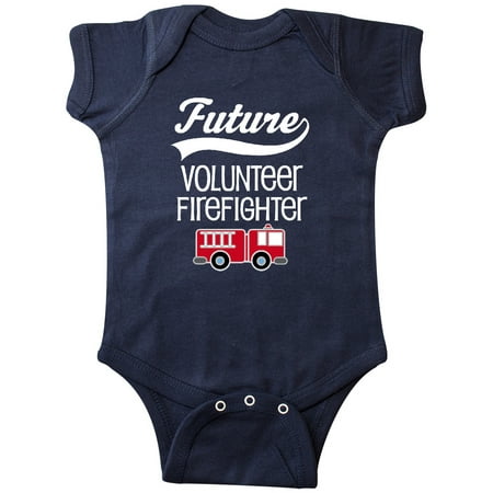 

Inktastic Future Volunteer Firefighter Gift Baby Boy or Baby Girl Bodysuit