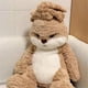 thumbnail image 4 of Juguete de peluche LKMYHY Angry Lokmyhy, conejo de orejas caídas, marrón, conejito de Pascua, 4 of 7