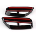 thumbnail image 2 of Embellecedor de tubo de escape XCF de acero inoxidable negro para coche Serie 5 G30 528li 530li 2017-2018, 2 of 4