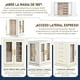 thumbnail image 5 of Joyero Organizador para Mujer 360° Giratorio, Alajeros Joyeria Mujer Grande, Caja de Joyas con Cajones Extraíbles de 5 Niveles, Forro de Terciopelo, Almacenamiento para Collares Anillos Aretes, 5 of 7