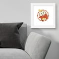 thumbnail image 2 of Gallery Pops Pokemon - Fuecoco Sparkle Badge Wall Art, White Framed Version, 12" x 12", 2 of 5