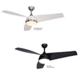 thumbnail image 5 of Vaxcel Odell Black Contemporary Propeller Ceiling Fan with Integrated LED Light Kit and Remote, 5 of 10
