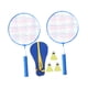 thumbnail image 3 of Juego de bádminton y tenis para niños DYNWAVEMX Raquetas de tenis con bolsa de transporte Azul, 3 of 8