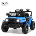 thumbnail image 1 of Costway Camion Voiture pour Enfants 12 V à Batterie, Véhicule Électrique avec Télécommande, Bleu, 1 of 10