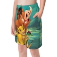 thumbnail image 3 of The Lion King Boy's Swim Trunks Quick Dry Board Shorts Kids Beach Swim Shorts Bathing Suits Swimsuit, 3 of 7