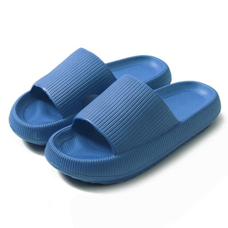 

Cloud Slides for Women Men Pillow Slippers Non-Slip Bathroom Shower Sandals Soft Thick Sole Indoor and Outdoor Slides