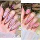 thumbnail image 5 of French Swirl Nail Art Stickers Calcomanías Nail Art Supplies French Swirl Lines Geometry Irregular Whirling Wave Cow Print Calcomanía en Nails Art Charms Manicure Slider Tip 6 Hojas JAMW Sencillez, 5 of 5