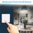 thumbnail image 3 of 3-way ZigBee scene switch wireless wall switch 3-button smart switch panel voice APP remote control timing countdown function, 3 of 8