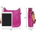 thumbnail image 4 of Bolsa vintage con cinturón ajustable, bandolera, diario para damas y niñas Tmvgtek Para Estrenar, 4 of 8