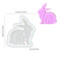 thumbnail image 3 of Daolelai Easter Bunny Silicone Mold, 3 of 7