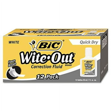 BICWOFQD12WE - Wite-Out Quick Dry Correction Fluid