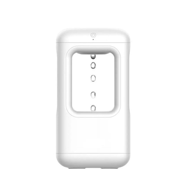 Humidificadores para dormitorio, humidificador de niebla fría, lindo humidificador de gota de lluvia de aire, humidificadores antigravedad portátiles para el hogar, hasta 4 horas con luces L
