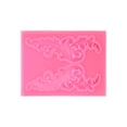 thumbnail image 3 of Uxcell 5 Pcs Molde de arcilla de polímero, Molde de arcilla Molde de fondant 3D Barroco Lod-Mold Silicona para manualidades Secado al aire DIY Pastel Rosa, 3 of 7