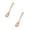 Khaki(2PCS), variant on PLJFXXM Olive Wood Cooking Spoon, Wooden Mixing Spoon for Cooking, Safe for Nonstick Cookware, 19cm Long (Yellow)