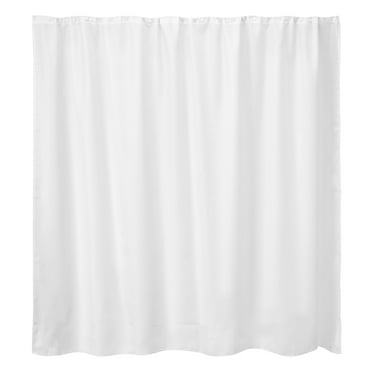 Whitmor Snap-In Shower Curtain Liner Replacement w/Magnets, LINER ONLY, 70" x 54"