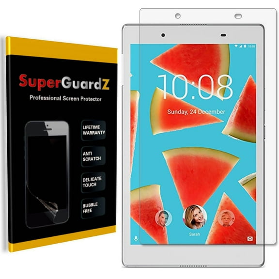 [3-Pack] For Lenovo Tab 4 Plus 8" - SuperGuardZ Ultra Clear Screen Protector, Anti-Scratch, Anti-Bubble