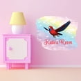 thumbnail image 3 of Animal Watercolor Custom Name Wall Decals for Kids Room - Personalized Name Rainbow background Girly Personalized Bedroom Wall Sticker Water Color Style - Size: 30 In x 24 In, 3 of 5