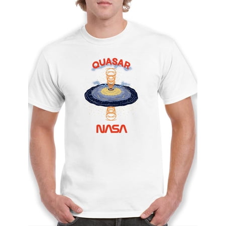 NASA Nasa Quasar Art T-Shirt Men -NASA Designs Male 3X-Large