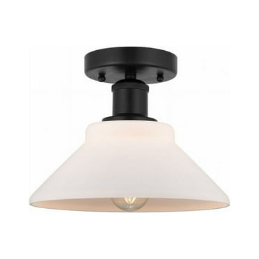 Innovations Lighting - Orwell - 1 Light Semi-Flush Mount In Industrial