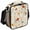 Blue, variant on Jiaoprinted Insulated Lunch Bag for Women, Butterfly Flower Spring Reusable Cooler Lunch Tote, Wildfloral Leaves Leakproof Thermal Lunchbox for Work Travel