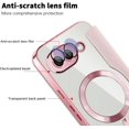 thumbnail image 4 of KOMI Premium PU Leather Wallet Flip Case for Google Pixel 9A - Business Classic Solid Color, Magnetic TPU Shell, Wireless Charging Pink, 4 of 4