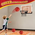 thumbnail image 2 of Aro de Baloncesto para Interiores NZQXJXZ para Niños con Tablero de Madera, 2 of 8
