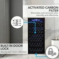 thumbnail image 2 of Freestanding 124 Bottle Wine Refrigerator, 2 of 8