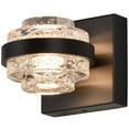 thumbnail image 6 of VONN Milano 6" ETL Certified Integrated LED Aluminum Wall Sconce in Black, 6 of 21