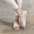 thumbnail image 4 of Verano nuevos zapatos romanos de color sólido Sandalias casuales diarias para mujer Zapatos de mujer Wmkox8yii shjk1856, 4 of 6