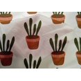 thumbnail image 5 of oneOone Georgette Viscose Fabric Leaves & Floral Block Print Sewing Fabric BTY 42 Inch Wide, 5 of 5