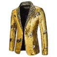 thumbnail image 1 of Birdeem Veste de Costume Décontractée à Paillettes pour Hommes Automne et Hiver, 1 of 1