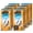 Blue, variant on BIC Round Stic Xtra Comfort Black Ballpoint Pens, Medium Point, 144-Count Pack