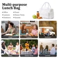 thumbnail image 5 of MEXS Insulated Lunch Bag for Women Men Large Reusable Lunch Box Adult Leakproof Portable Cooler Tote Bags for Work Picnic, 5 of 8