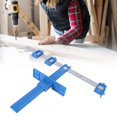 thumbnail image 1 of ANGGREK Punch Locator Drill Guide Cabinet Woodworking Fixture Pull Drawer Fixed Hole Tools,Punch Locator,Punch Locator Drill Guide, 1 of 8