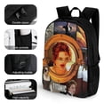 thumbnail image 3 of Titanic Backpack, Large Capacity Backpack for College Work, 16.1x12.6x6.7 Inch, 3 of 8