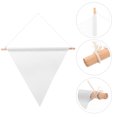 thumbnail image 3 of 6Pcs White Lawn Flag Blank Flag DIY Blank Garden Flag for Outdoor Decor Badge Display Flag Decor, 3 of 6