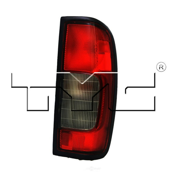 Tail Light Assembly Fits select: 2002-2004 NISSAN FRONTIER