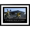 thumbnail image 2 of Art.com Communication: Inspirational Quote and Motivational Poster Photographic Print, Black Frame Wall Art, 44" x 32", 2 of 5