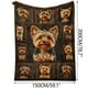thumbnail image 2 of Decoración del hogar, Mantas, Manta decorativa, Edredón, Manta de franela Yorkshire Terrier Manta para perro Yorkshire, 2 of 3