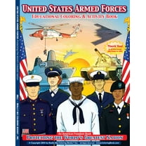United States Armed Forces Coloring & Activity Book (8.5"x11")