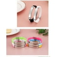 thumbnail image 3 of LiFashion WWJD HWLF Bracelets for Adults Teens Boys Girls,Adjustable Silicone Bracelet What Would Jesus Do He Would Love First,Mens Womens Inspirational Religious Reminder Jewelry Gift for Him Her, 3 of 5