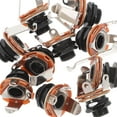 thumbnail image 3 of PENIKOKO 10Pack Audio Jack Socket Plate for Musical Instruments Including Guitar Pedal Connector, 3 of 6