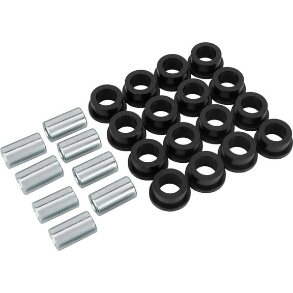 Speedway Motors Four-Bar Rod End Plastic Bushing Kit - Set of 8 - Fits Speedway 5/8" Threaded 4-Bar Ends - Black Plastic Construction - Replacement or Custom Build