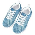 thumbnail image 3 of Pzuqiu Marble Print Kids Running Shoes for Girls Size 3 Non-slip Tennis Shoes Outdoor Sport Shoes Lightweight Walking Sneakers, 3 of 5