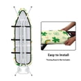 thumbnail image 4 of HELLHERO Rainbow Clover Ironing Board Cover Elastic Edge Replacement Non-Slip Ironing Board Protector Cover for Home(No Padding), 4 of 5