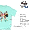 thumbnail image 4 of Princess Bow Unisex T-Shirt or Tank – Cute Short Sleeve Graphic Tee – Magical Castle Theme Park, Princess Fan (US, Alpha, 4X-Large, Regular, Regular, Mint), 4 of 4
