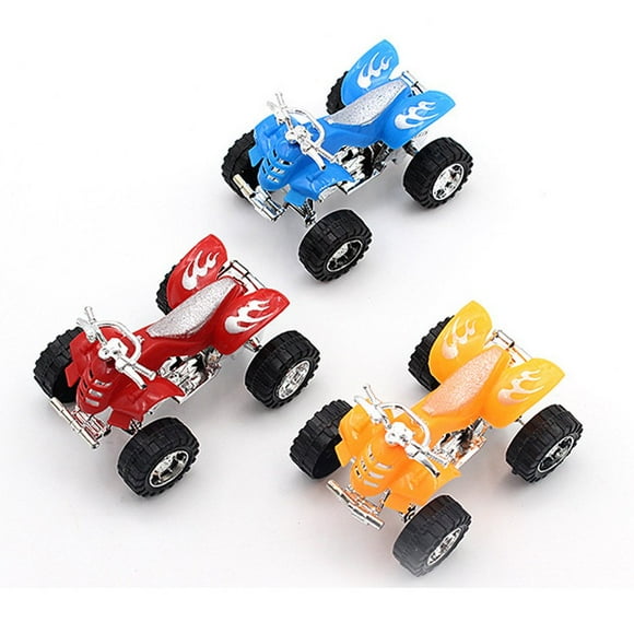 EIMELI Land & Sea Friction ATV Toddler Ride On Toy Kids Pull-Back Vehicle Set (1 12 Scale)
