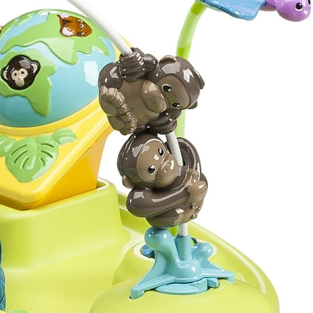 ExerSaucer Triple Fun Life In The Amazon Bouncing Activity Saucer