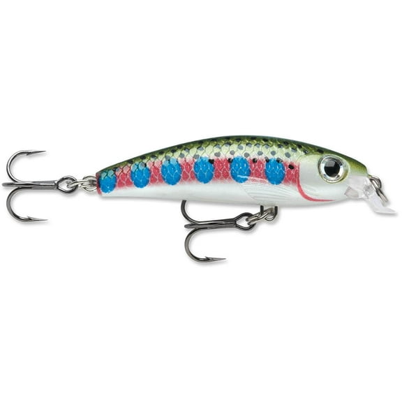 Rapala Ultra Light Minnow Jerkbait, Sinking, 1-1/2", 1/8oz, Rainbow Trout