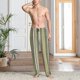 thumbnail image 2 of Fotbe Colourful stripes Pantalones de Pijama para Hombre, Pantalones de Dormir, Pantalones de Casa con Cintura Ajustable y Bolsillos-Large, 2 of 6
